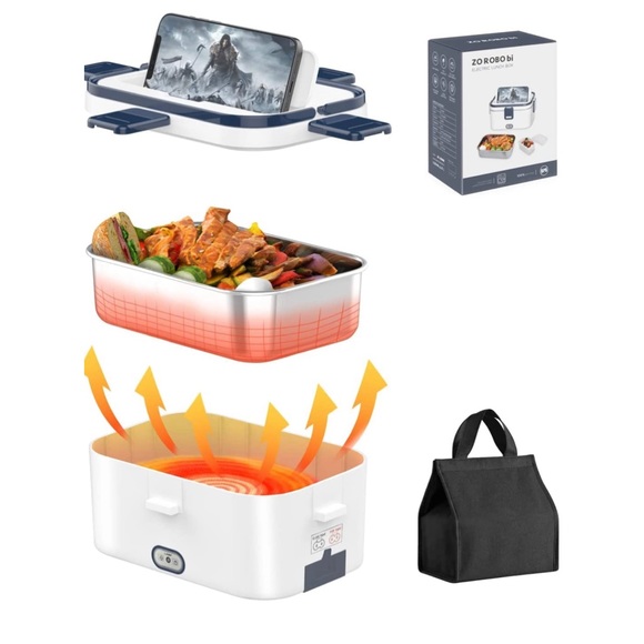 Kitchen Electric Lunch Box Food Heater 12v 24v 11v Portable Food